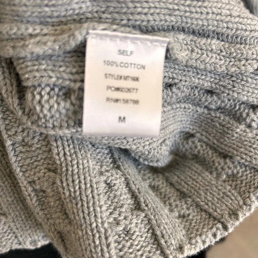 AMABLE CABLE KNIT CROP SWEATER - Picture 5 of 5